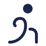 Stretching Round SVG Icon